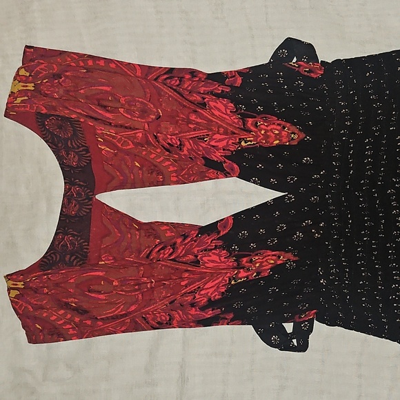 Free People Walking Through My Dreams Mini Dress Fit & Flare Medium - Picture 7 of 16